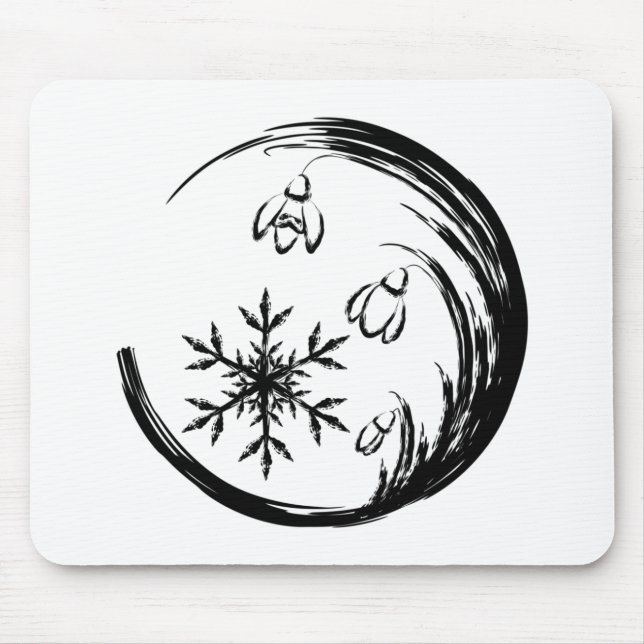 Mousepad Festa de inverno (Frente)