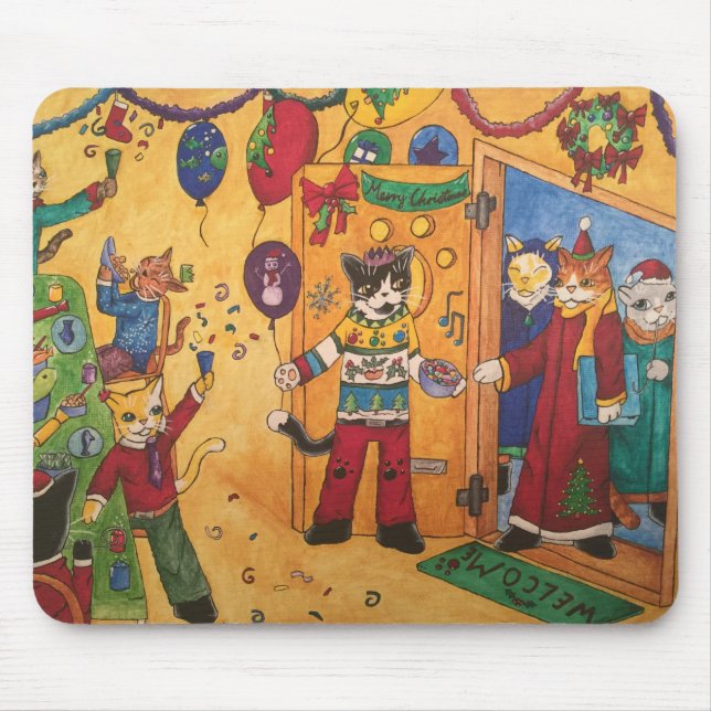 Mousepad Festa de Natal (Frente)