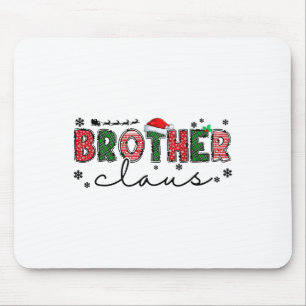 Mousepad Festa de Natal da Família Retro Festa de Feliz Irm