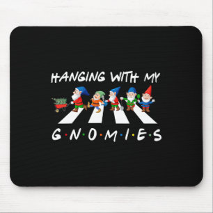 Mousepad Festa De Natal Divertida Com Os Meus Gnomos Para