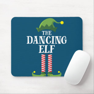 Mousepad Festa de Natal do Grupo Elf Matching Family