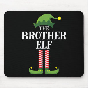 Mousepad Festa de Natal do Grupo Familiar do Irmão Elf Corr