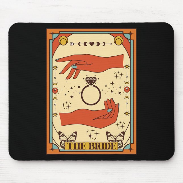 Mousepad Festa de Solteira Mística Celestial A Noiva Ta (Frente)