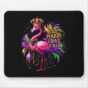 Mousepad Festa do Carnaval Encantada Idea Flamingo Mardi Gr