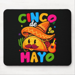 Mousepad Festa Mexicana Cinco De Maio Deixa a Equipe Fiesta