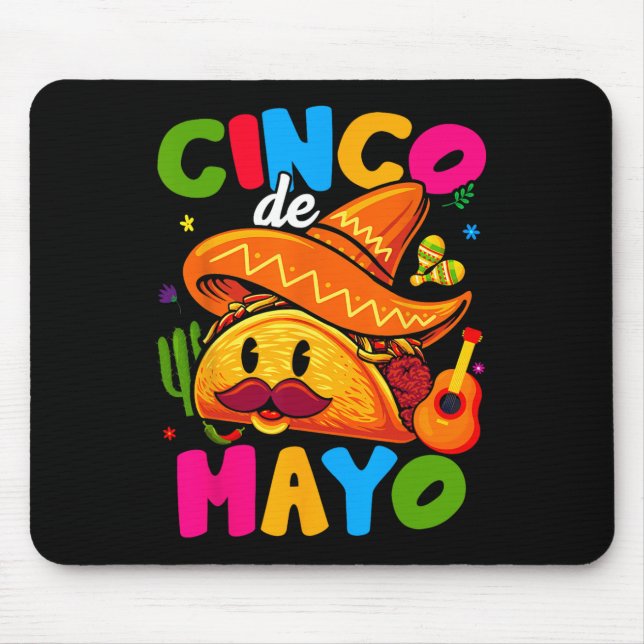 Mousepad Festa Mexicana Cinco De Maio Deixa a Equipe Fiesta (Frente)