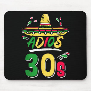 Mousepad Festa Mexicana de 40 Anos Aniversário Cinco De May