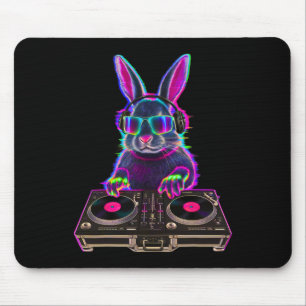 Mousepad Festival de Música House Bunny Dj Techno Rave Edm