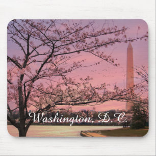 Mousepad Festival do Blossom de Cereja do Monumento de Wash