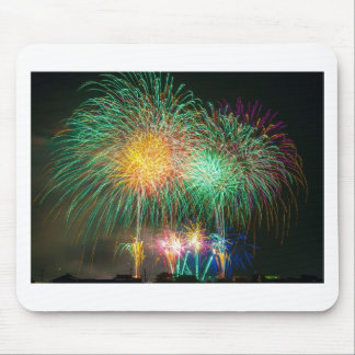 Mousepad Festival Fireworks Light Japão