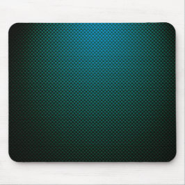 Mousepad Fibra de carbono preta azul-lacrimejante, padroniz