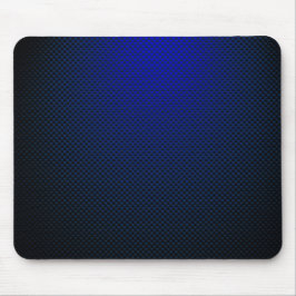 Mousepad Fibra de carbono preto azul padronizada