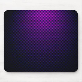 Mousepad Fibra de carbono preto púrpura padronizada