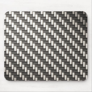Mousepad Fibra reflexiva do carbono Textured