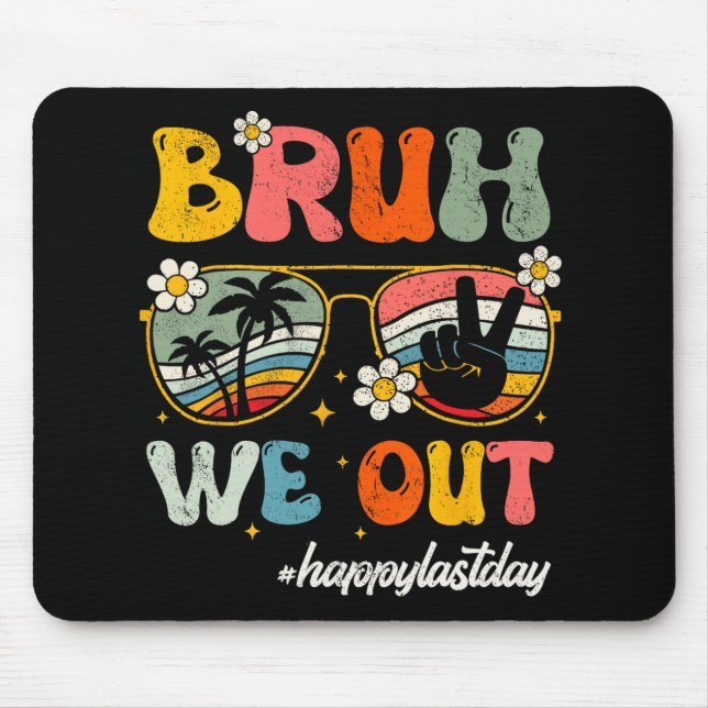 Mousepad Ficamos Felizes No Último Dia Do Professor Su (Frente)