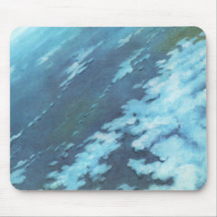 Mousepad Ficção Científica Vintage, Terra à Noite com Estre