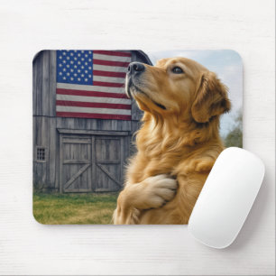 Mousepad Fidelidade de Compromisso de Retriever de ouro