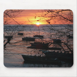 Mousepad Fiery Costa Rica Sunset em Tamarindo