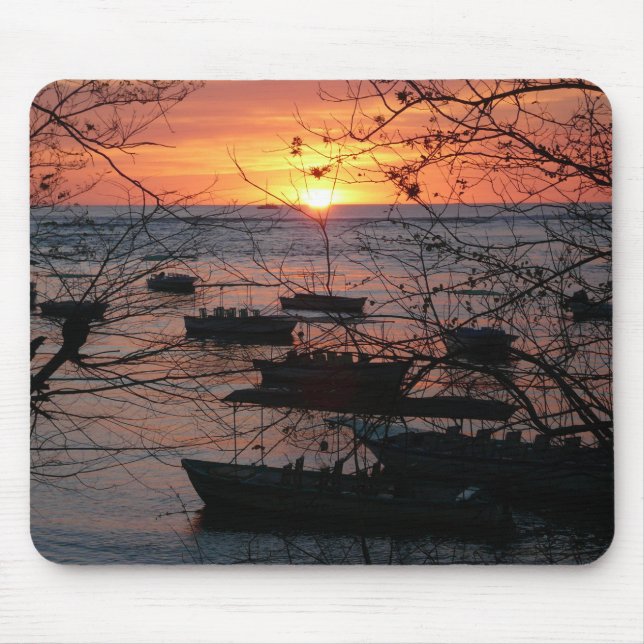Mousepad Fiery Costa Rica Sunset em Tamarindo (Frente)