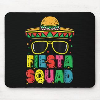 Mousepad Fiesta Squad Sombrero Cinco De Mayo Mexicano Fiest
