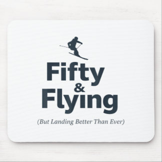 Mousepad Fiffy & voando mas pousando melhor do que nunc