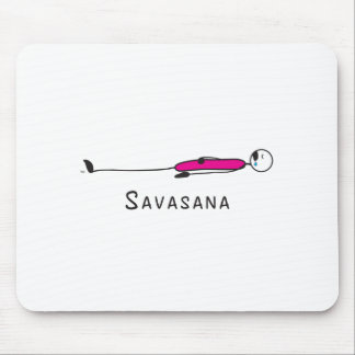 Mousepad Figura bonito da vara da ioga