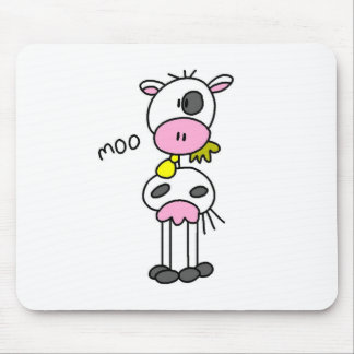 Mousepad Figura camiseta e presentes da vara da vaca