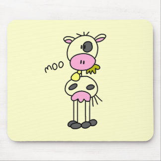 Mousepad Figura camiseta e presentes da vara da vaca