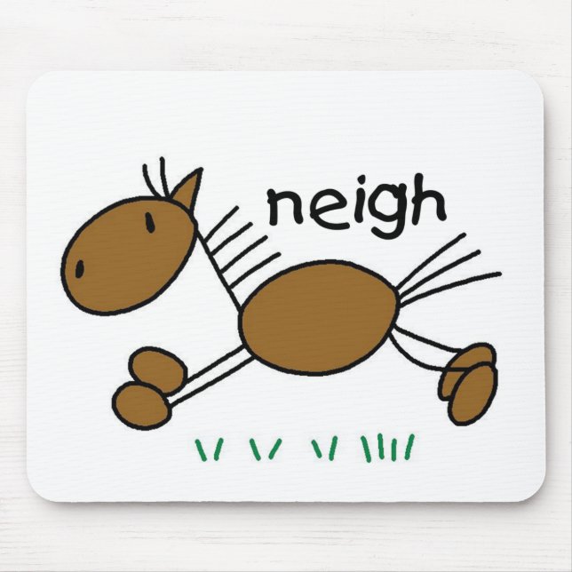 Mousepad Figura cavalo da vara (Frente)