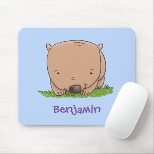 Mousepad Figura de desenho animado de um bebê fofo