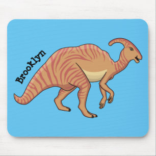 Mousepad Figura de desenho animado do dinossauro do parasau