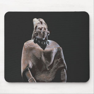 Mousepad Figura do rei assentado maia, do ofJaina da ilha
