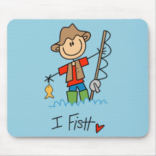 Mousepad Figura pescador da vara