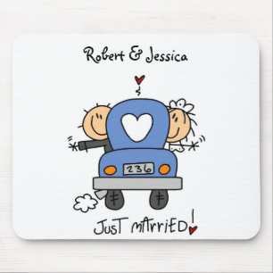 Mousepad Figura recem casados da vara