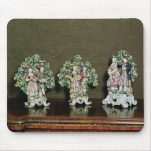 Mousepad Figuras da porcelana do arco, 1761