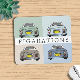 Mousepad Figuras Sessões do Carro Figaro Personalizado