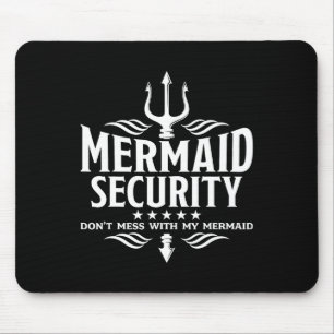 Mousepad Figurino de Aniversário da Família de Segurança Se