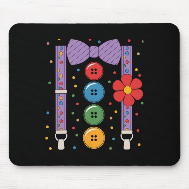 Mousepad Figurino de Halloween 1 (Frente)
