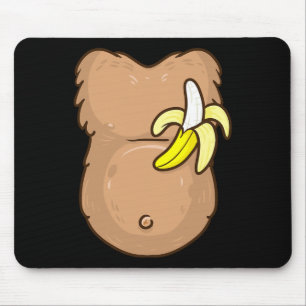 Mousepad Figurino de macaco para crianças, fantasia de Hall