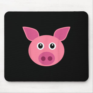 Mousepad Figurino Halloween Fingem-Me Um Porco Porquinho