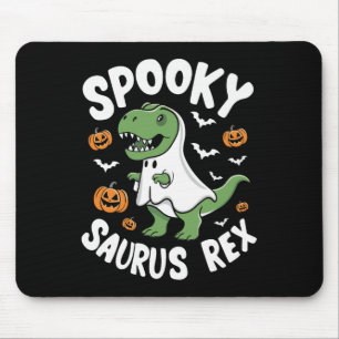Mousepad Figurinos de Dia de as Bruxas engraçado Spookysaur