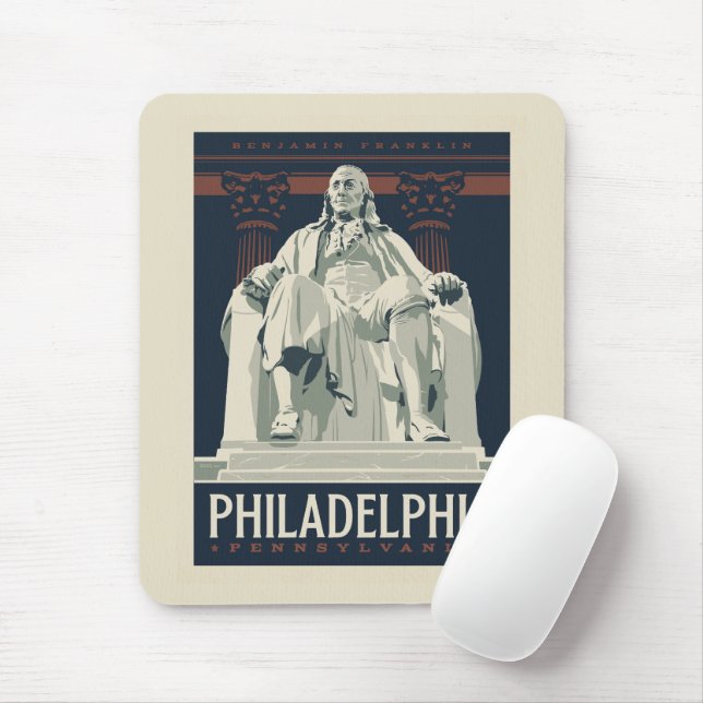 Mousepad Filadélfia | Instituto Benjamin Franklin (Com mouse)