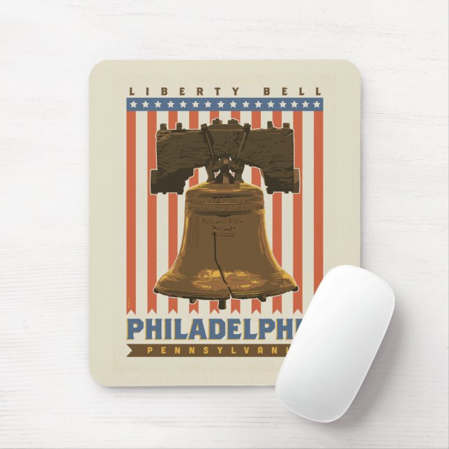 Mousepad Filadélfia | Liberty Bell (Com mouse)