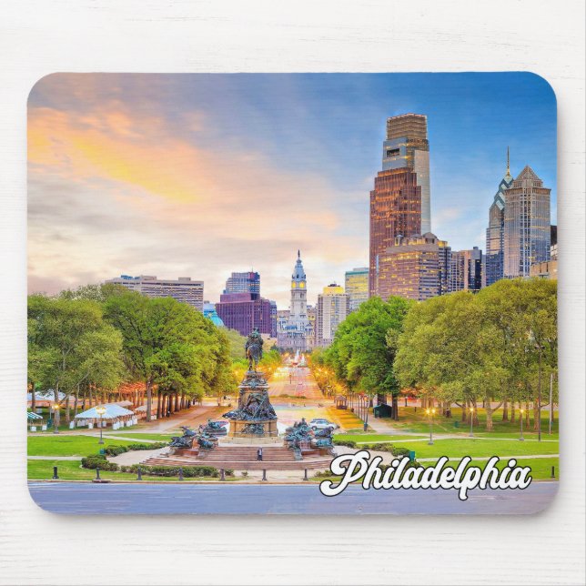 Mousepad Filadélfia, Pensilvânia, Estados Unidos (Frente)