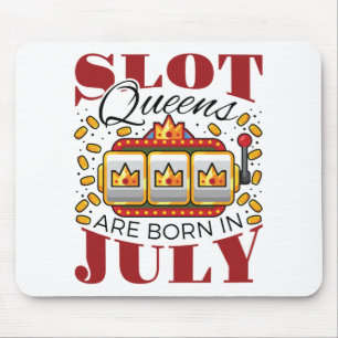 Mousepad Filas De Slot São Nasceres Em Julho