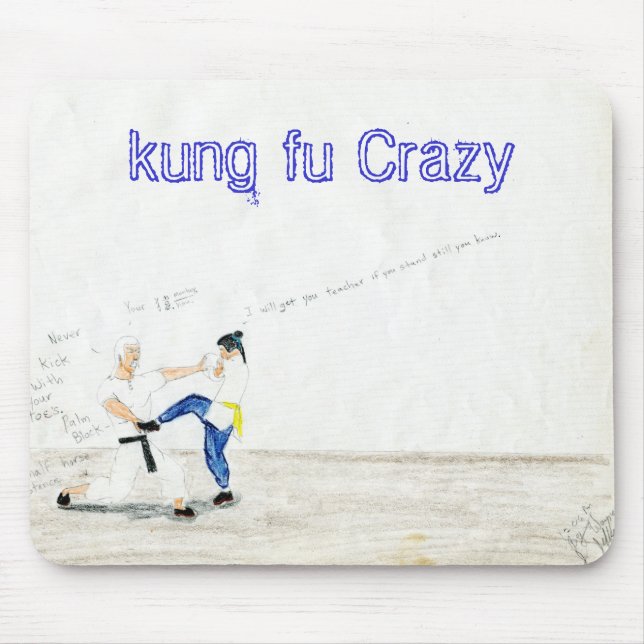 Mousepad File0433, fu do kung louco (Frente)
