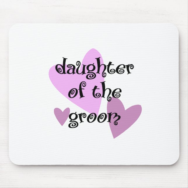 Mousepad Filha do noivo (Frente)