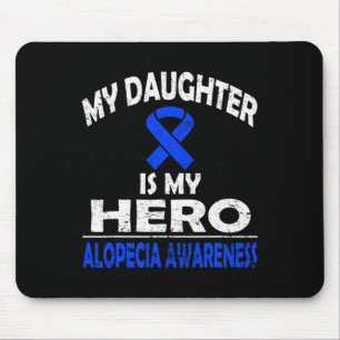 Mousepad Filha É Minha Consciência Hero Alopecia