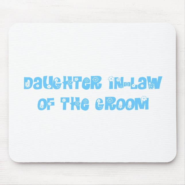 Mousepad Filha em Direito do Groom (Frente)