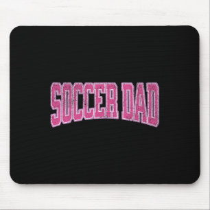 Mousepad Filha Futebol Feminino Pé Proud Pai de Futebol Pai